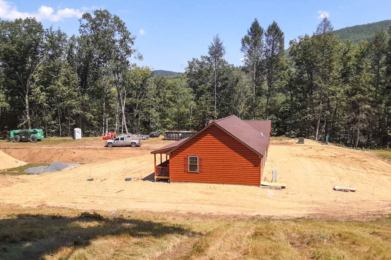 Prefab Cabin in Dummerston VT with a view