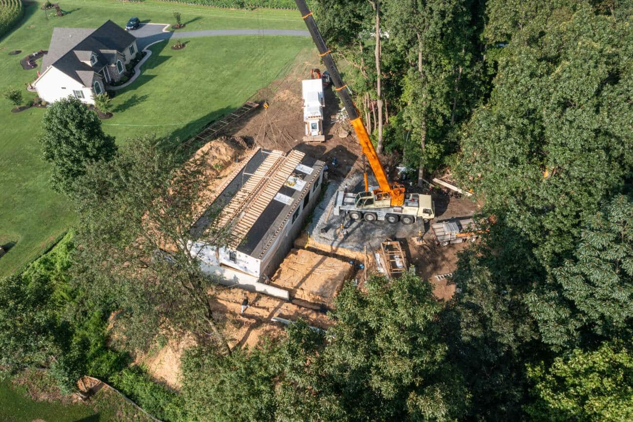 modular homes vs manufactured homes under construction