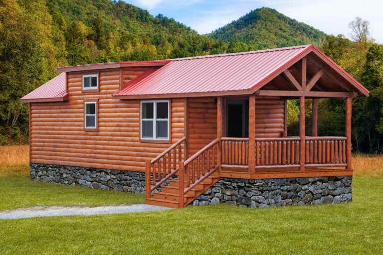 campground park model in the mountains