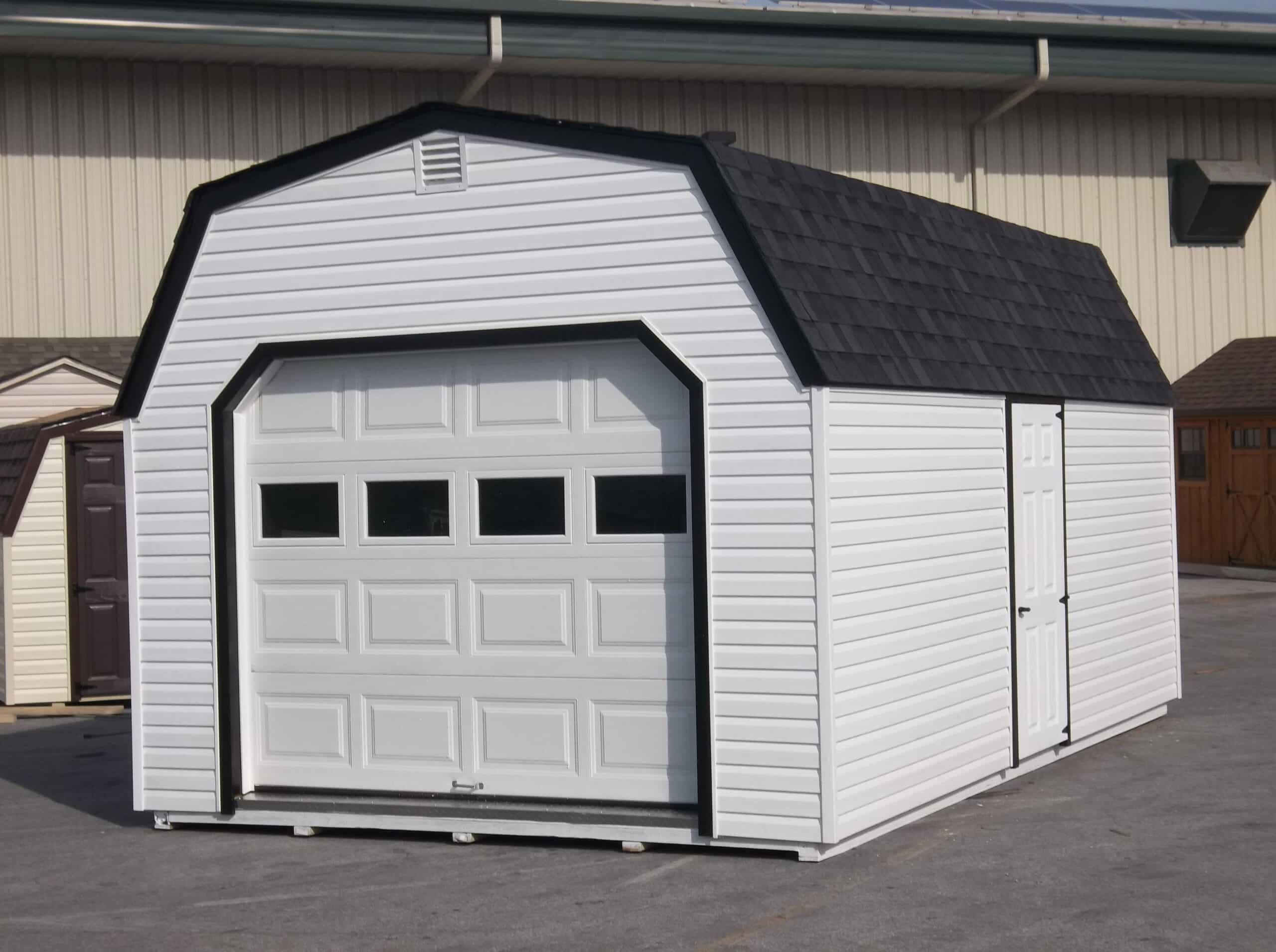 single car log garages in pa