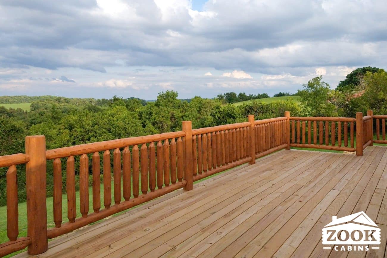 Beautiful log cabin properties with a view