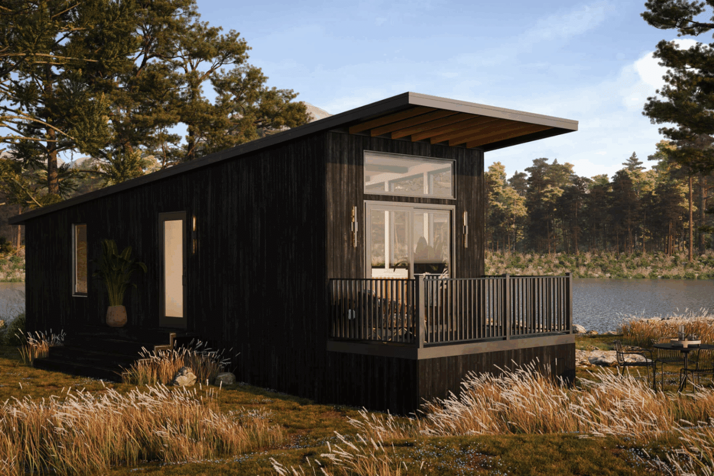 Rockwood RV Park Cabin s with Porch Space