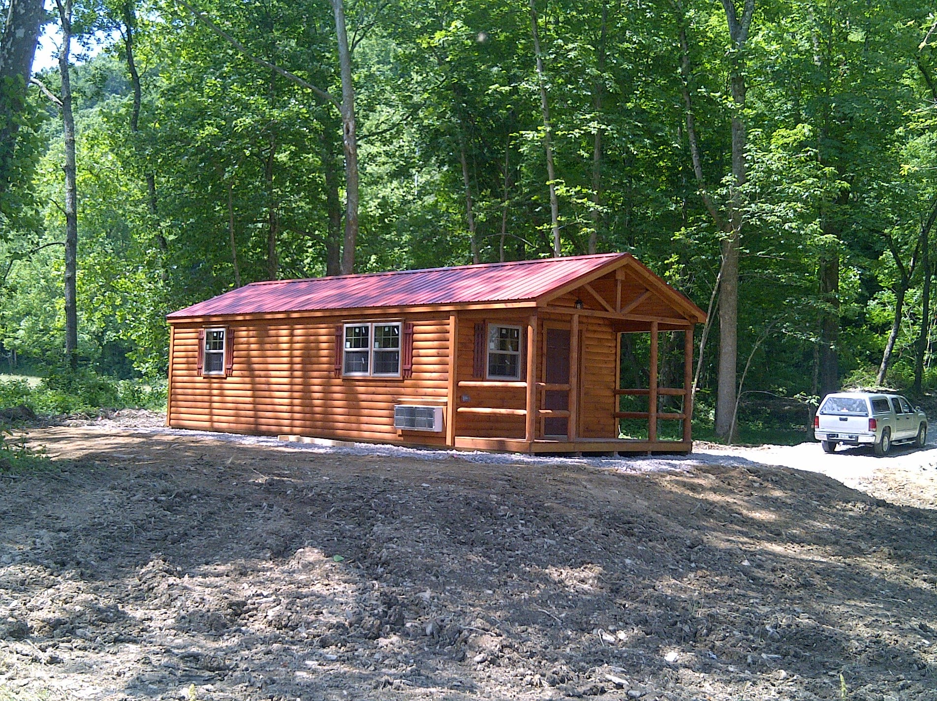 prefab hunting lake cabins