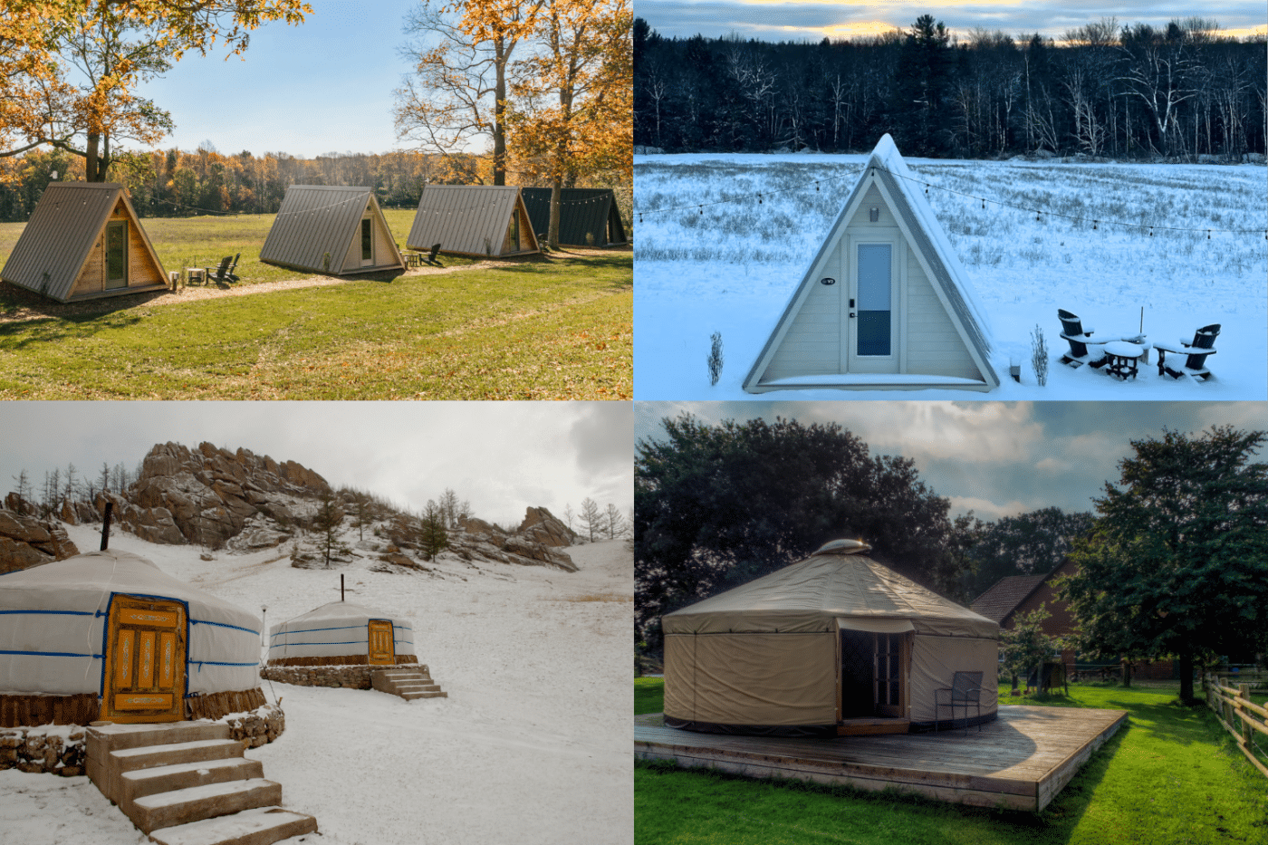 which is bigg er a yurt or a glamping pod