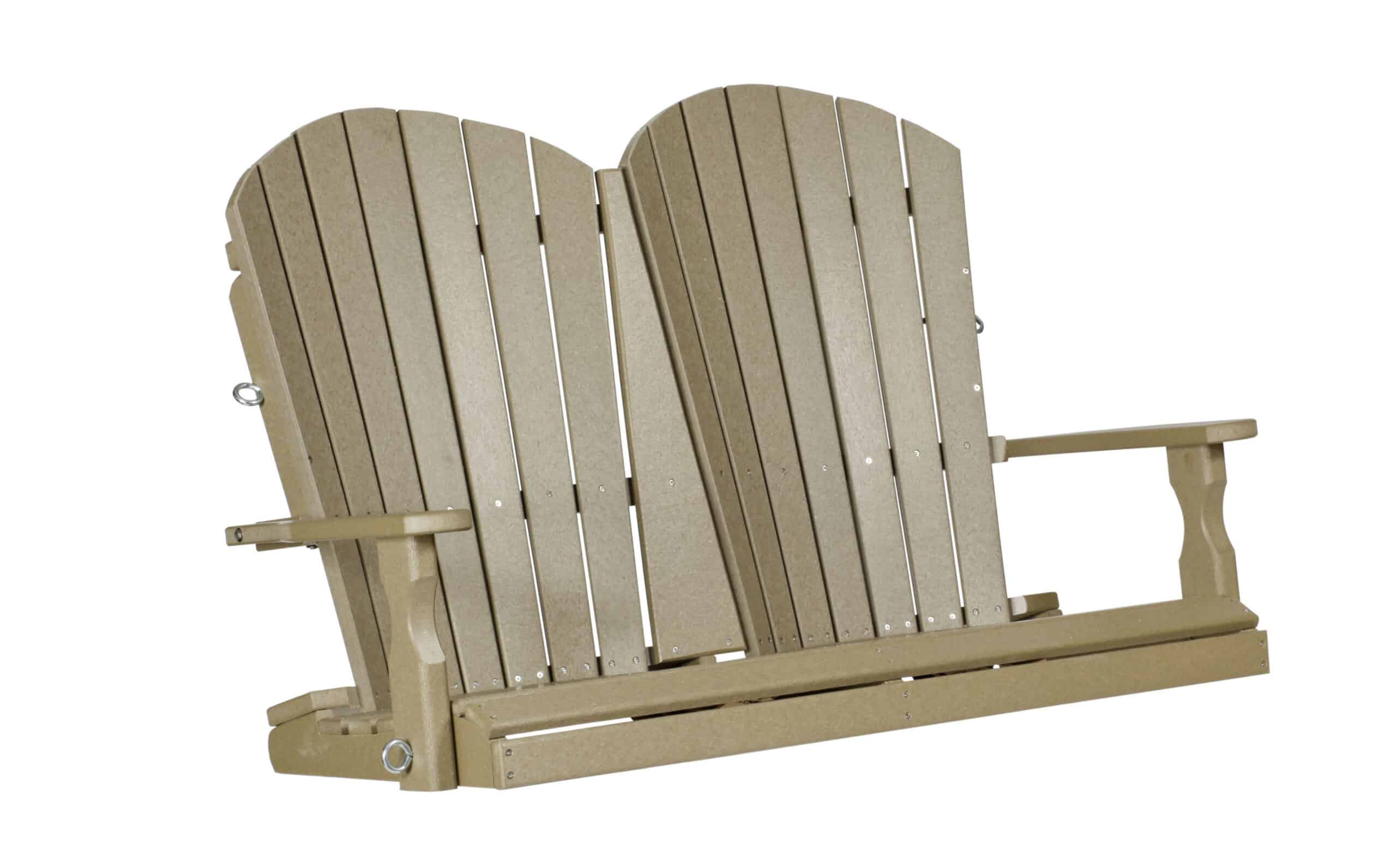 fan back swing poly furniture for cabins