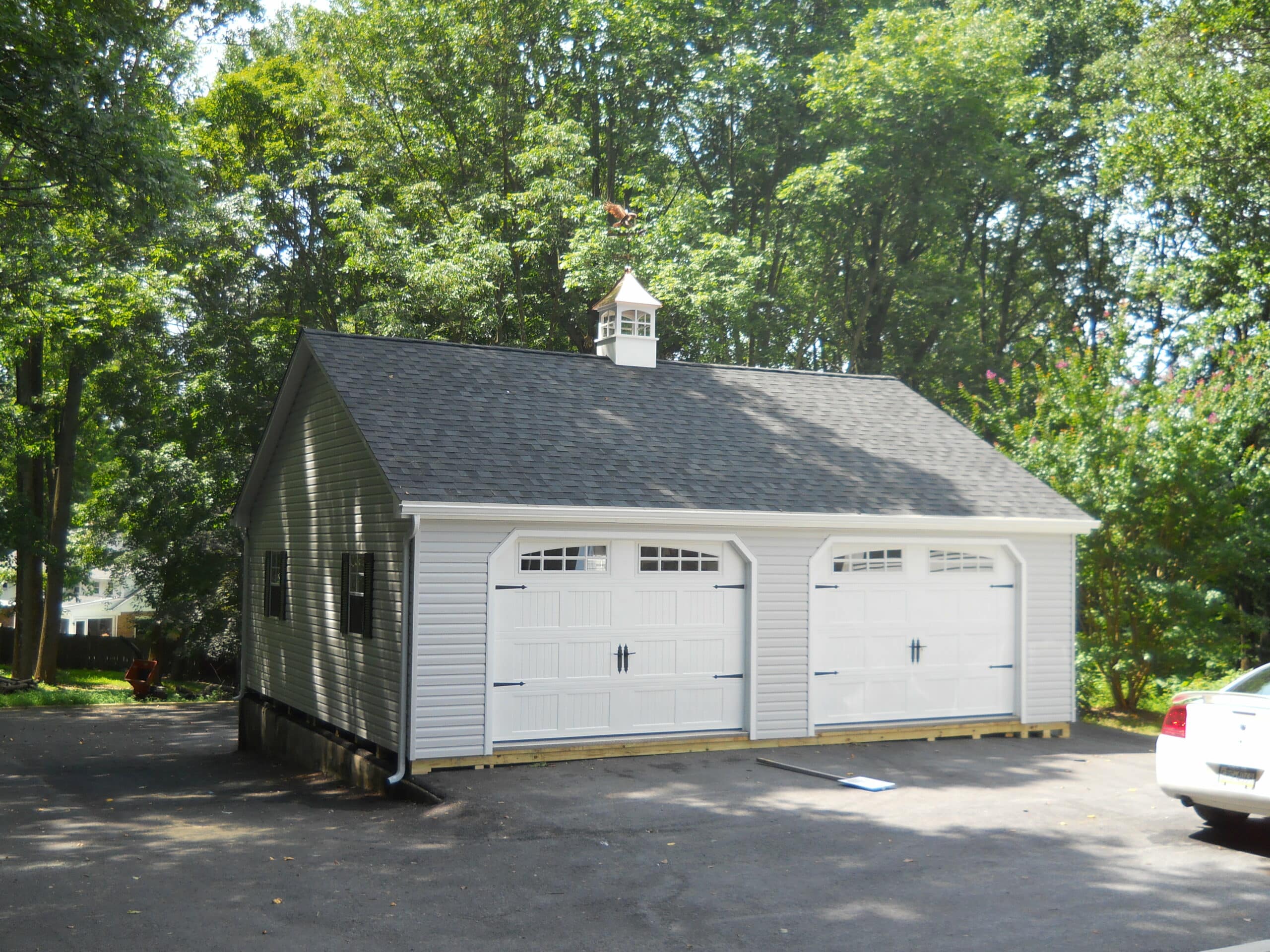 double car prefab garages for sale
