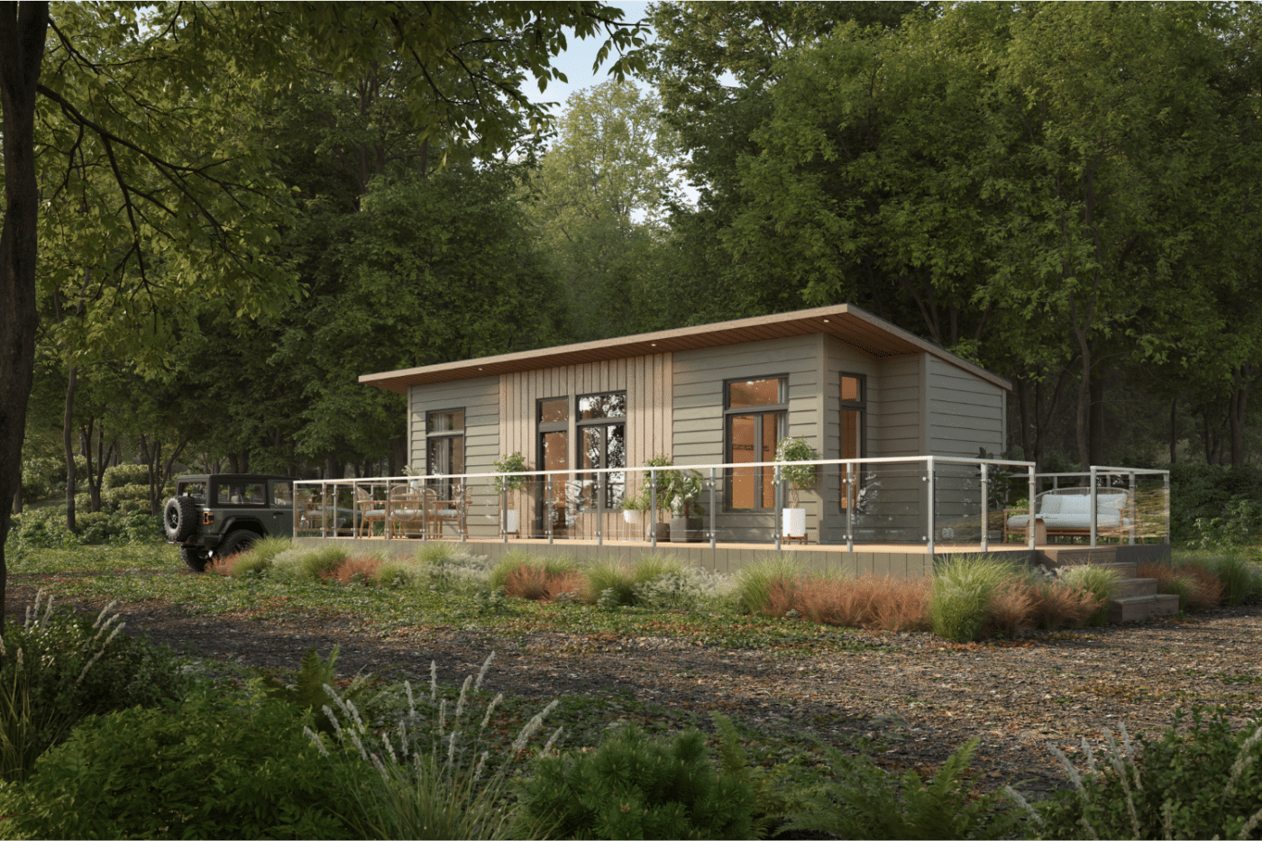 Dewinterized Park Model