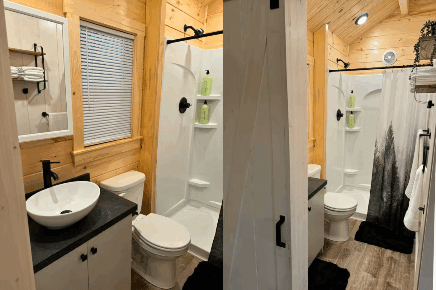 Red Run Resort Site 66 Pinecrest full sized bathroom