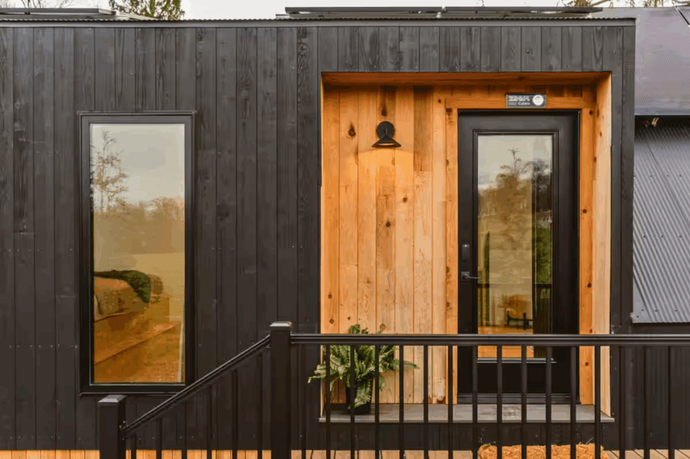 Gap Pa A frame park model tiny home built and designed by Psy Homes in Gap Pa