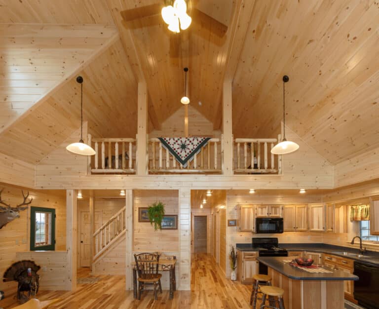 loft of cabin in jewett new york