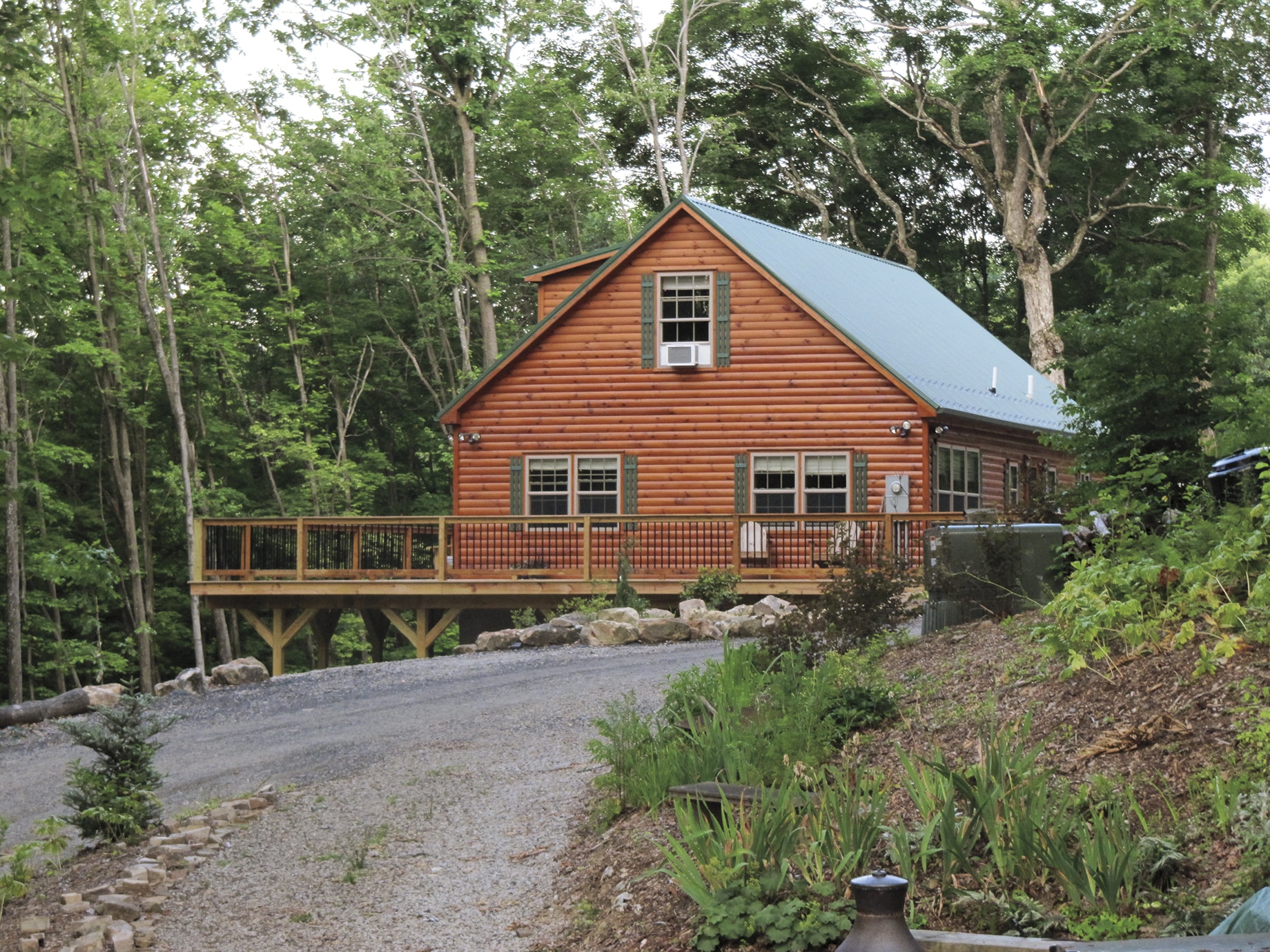 modular log homes indiana