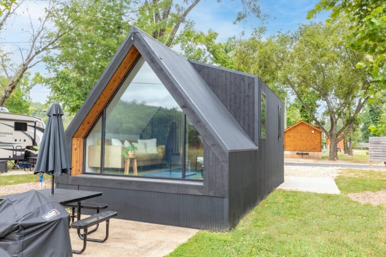 A Frame Park Model at Bull Creek RV Park 3