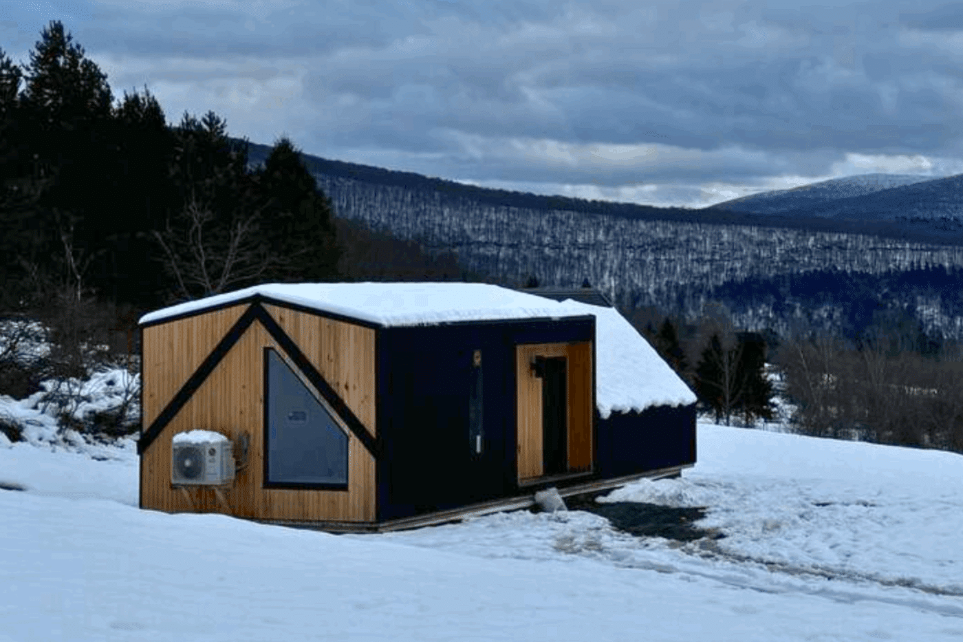 1 Bedroom ADU in A Frame ADU in Fleischmanns New York built and designed by Psy Homes