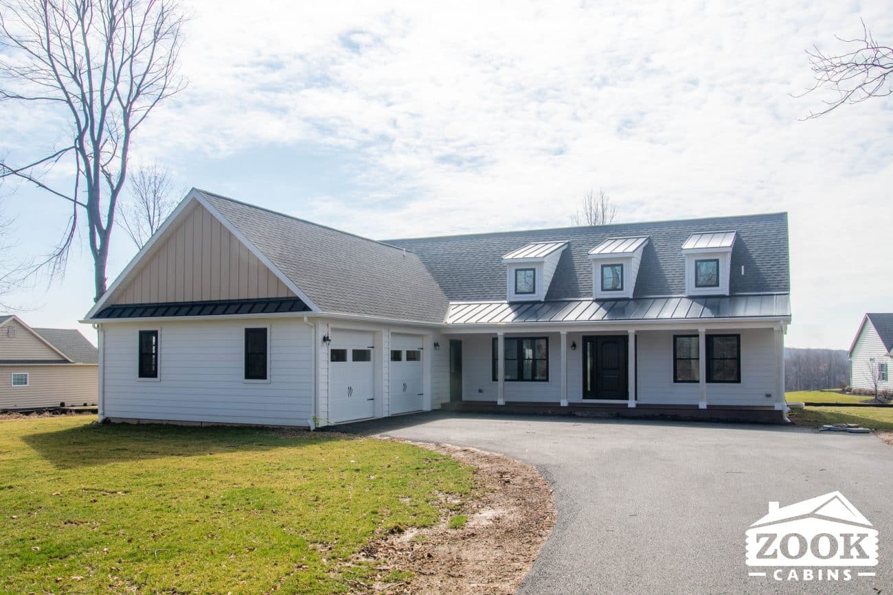 Homestead Modern Cabin Psy Homes Front View