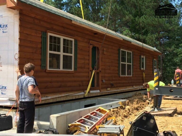 constructing cabin in oldenburg indiana