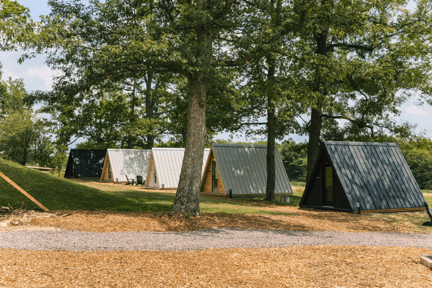 5 vista glamping pods at Somerset Resort in Friedens pa close to flight 93 memorial