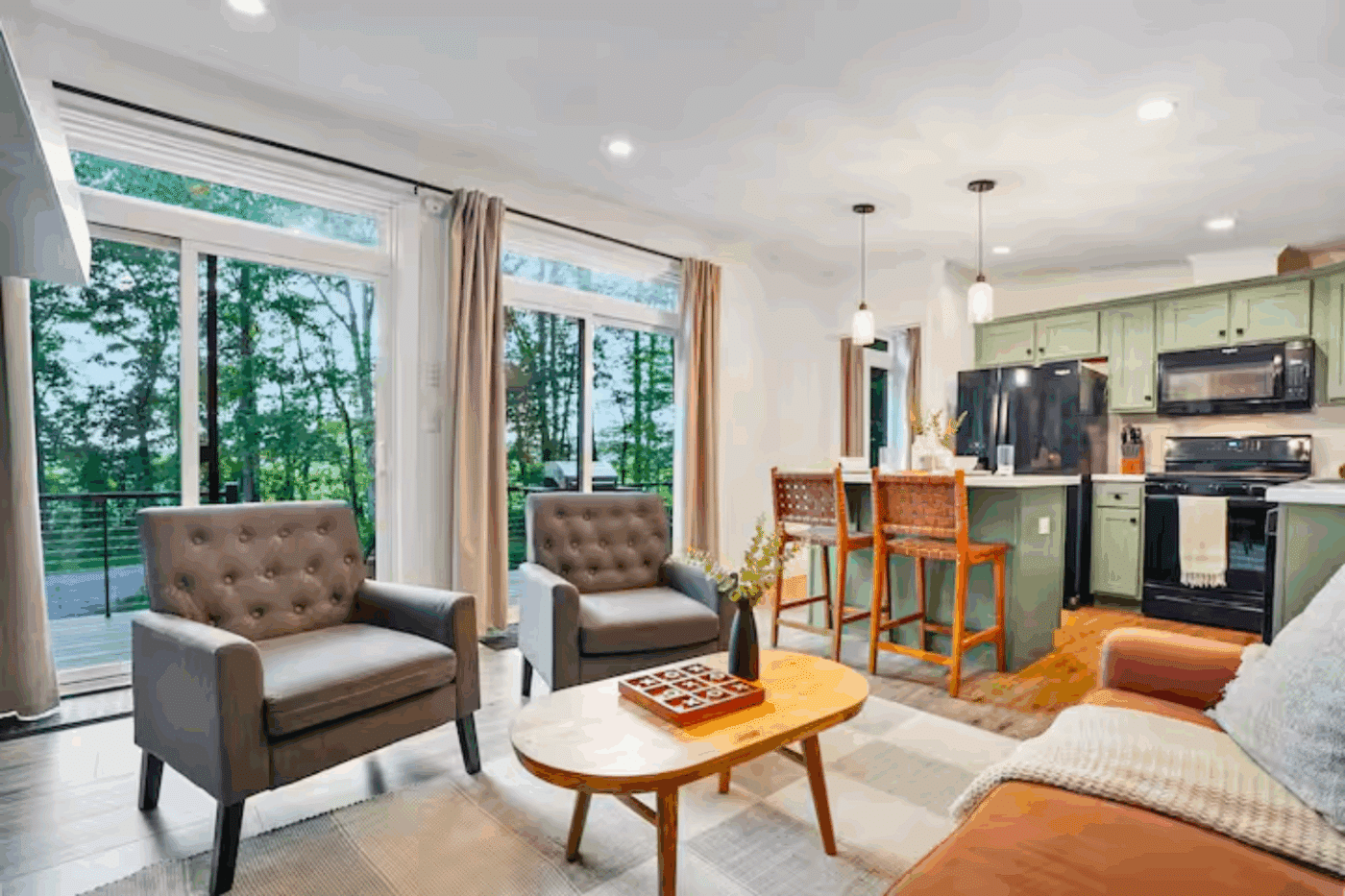 living room of Sonoma HUD in Quarryville built and designed by Psy Homes