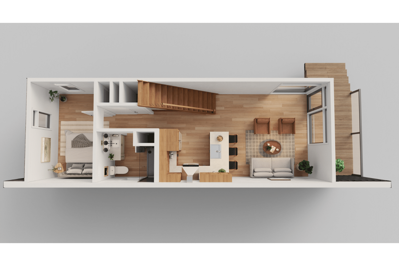 walden doll house first floor