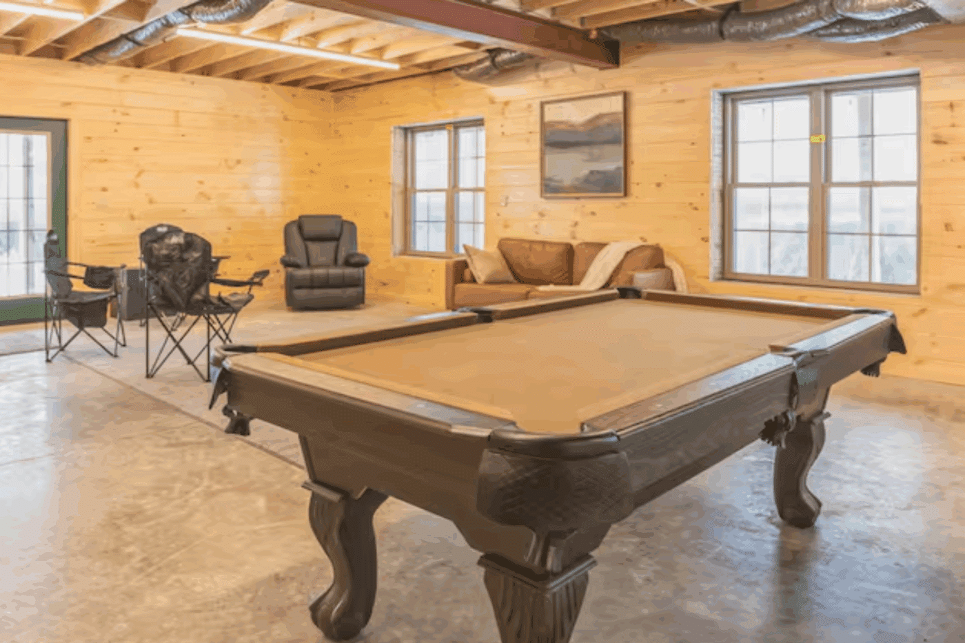 Mountaineer Deluxe Modular log home in Sarnac Lake New York built and designed by Psy Homes