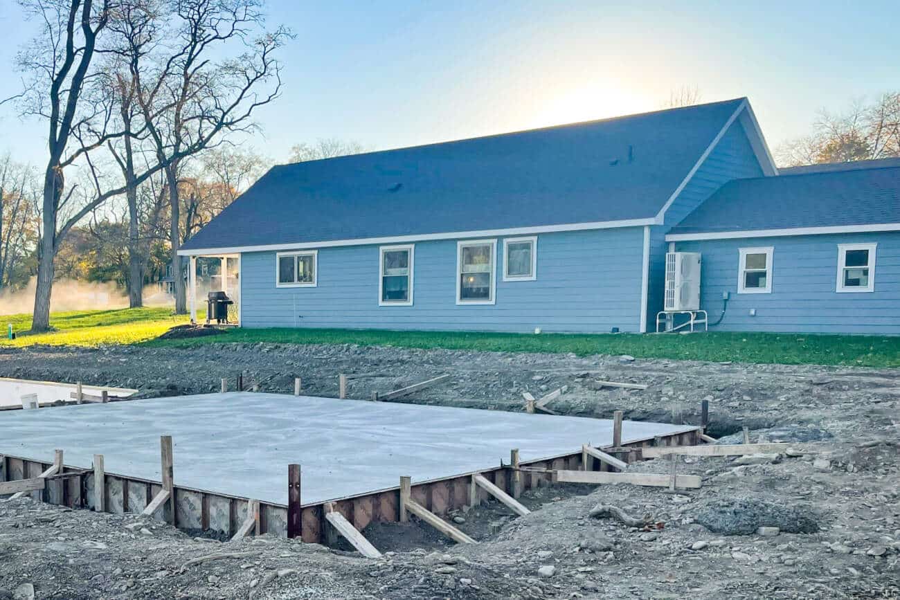 modern cabin in Ithaca