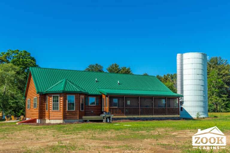 Musketeer prefab home with backdeck and grill in south kingston ri