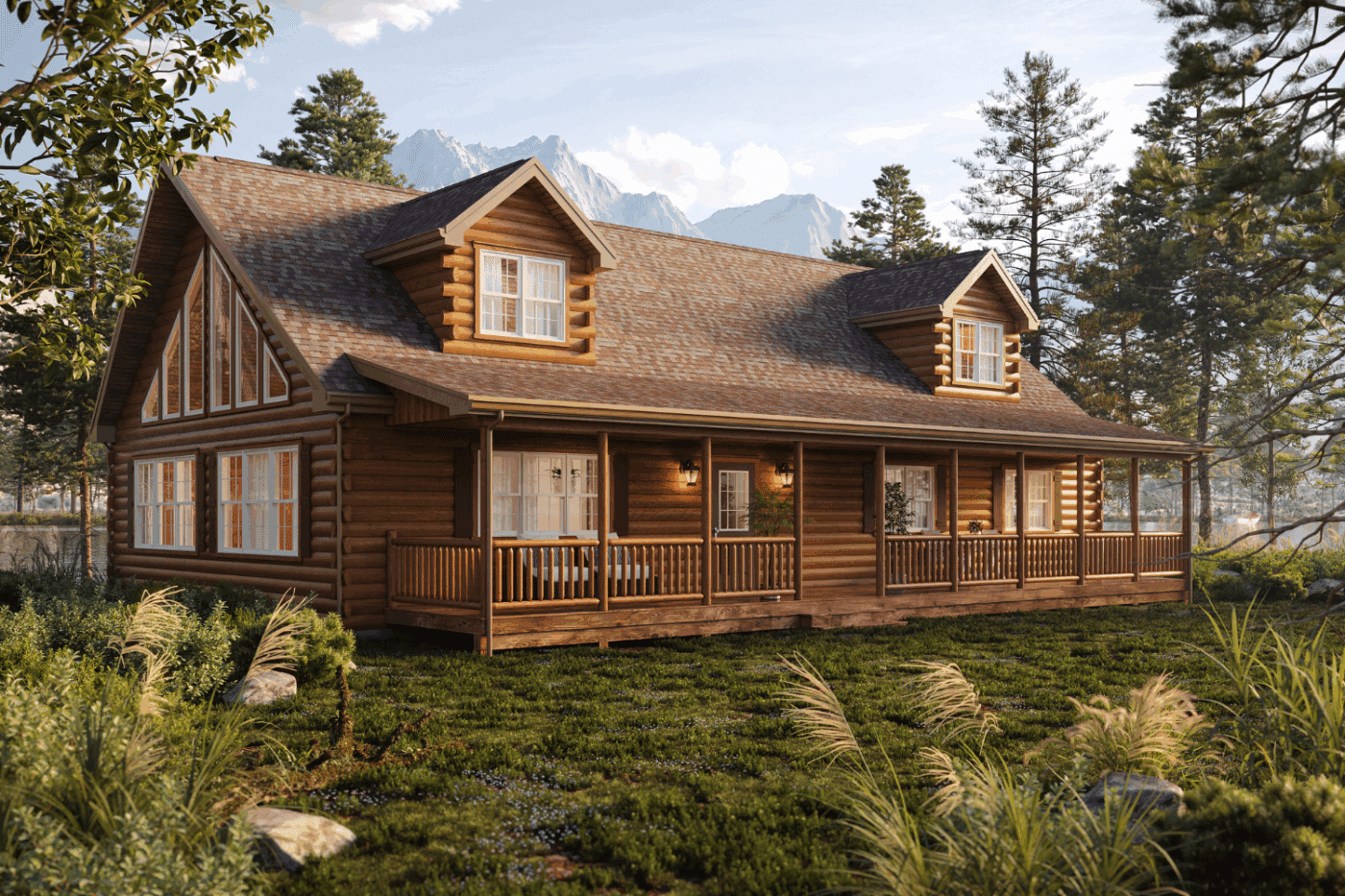 Love Cabin Living in A Mountaineer Deluxe