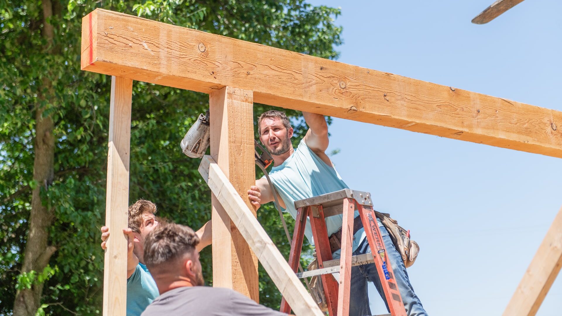 How are park model homes constructed