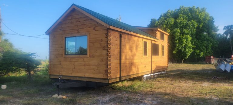 Pinecrest Log Cabin Park Model in Naples FL 1