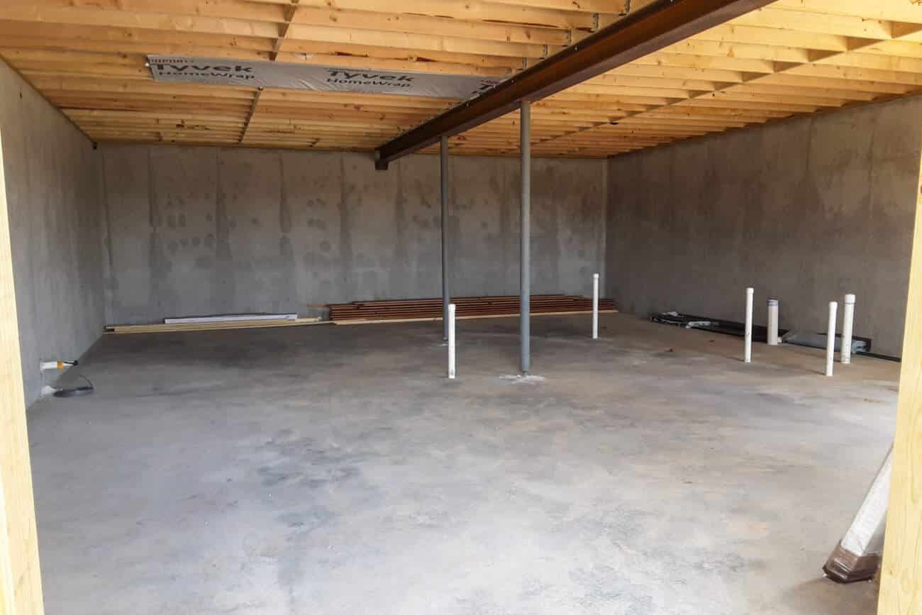 basement Modular Cabin in Woodford VA