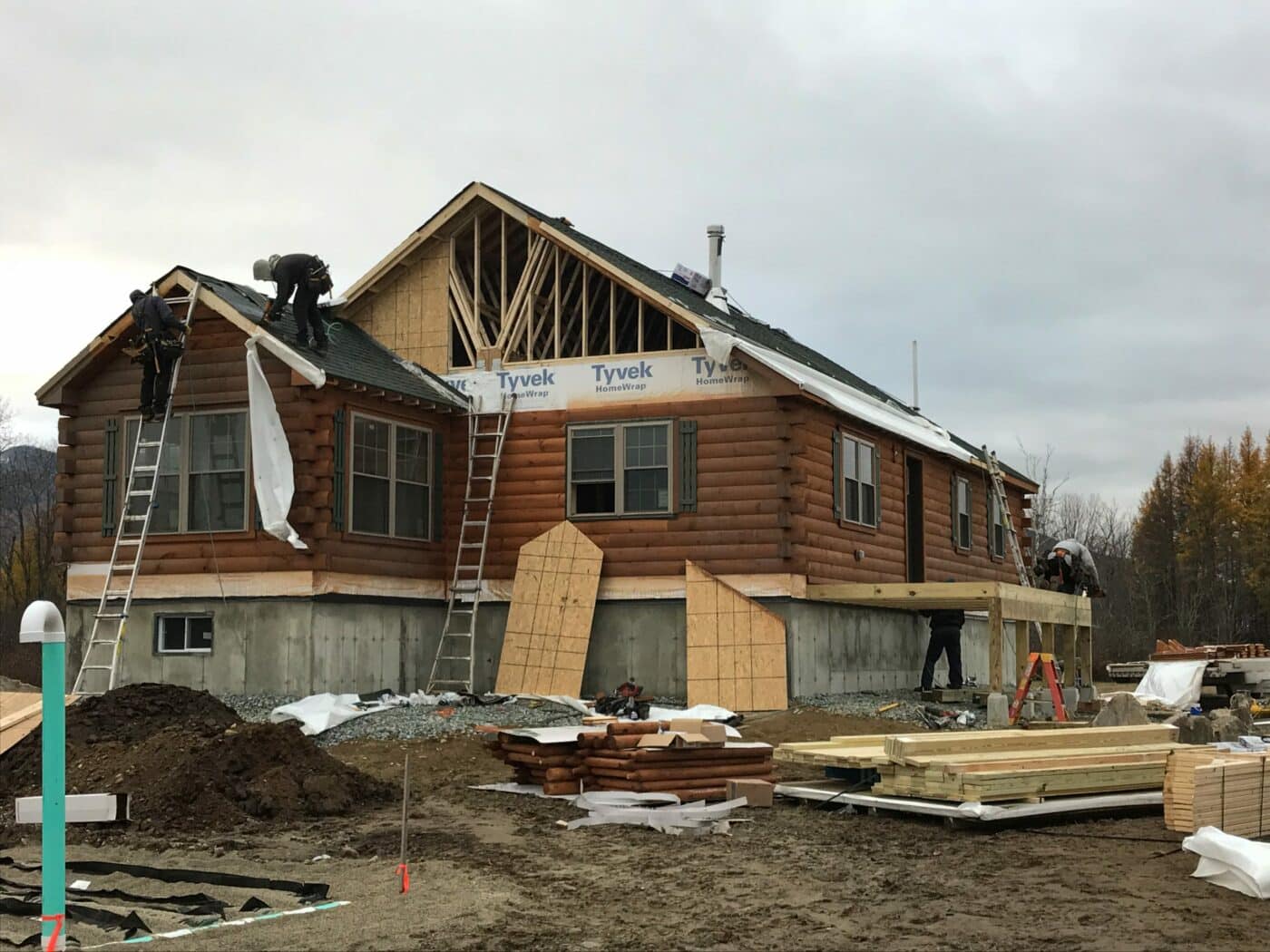 roofing cabin in jefferson new hampshire