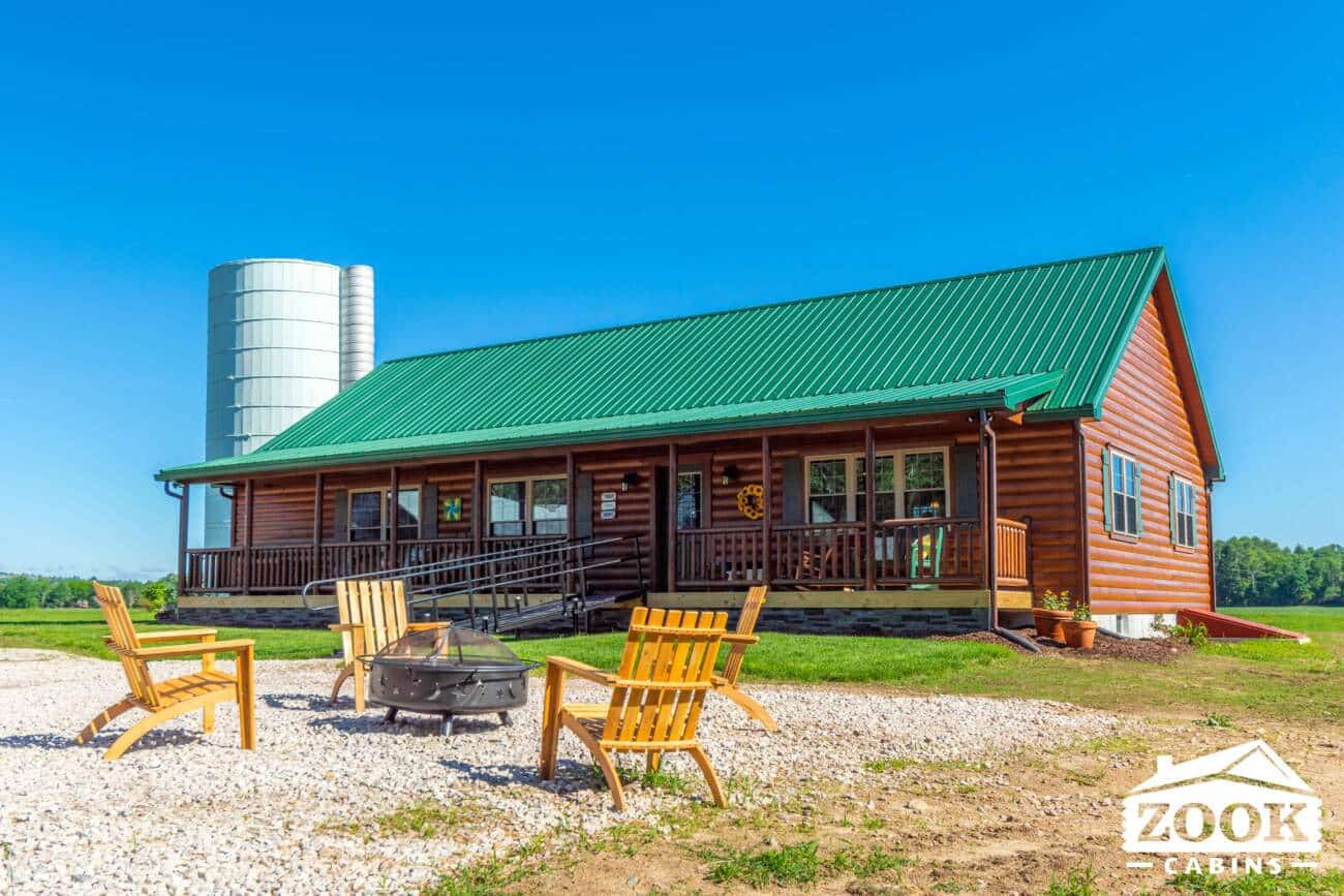 Prefab Log Home in South Kingston RI