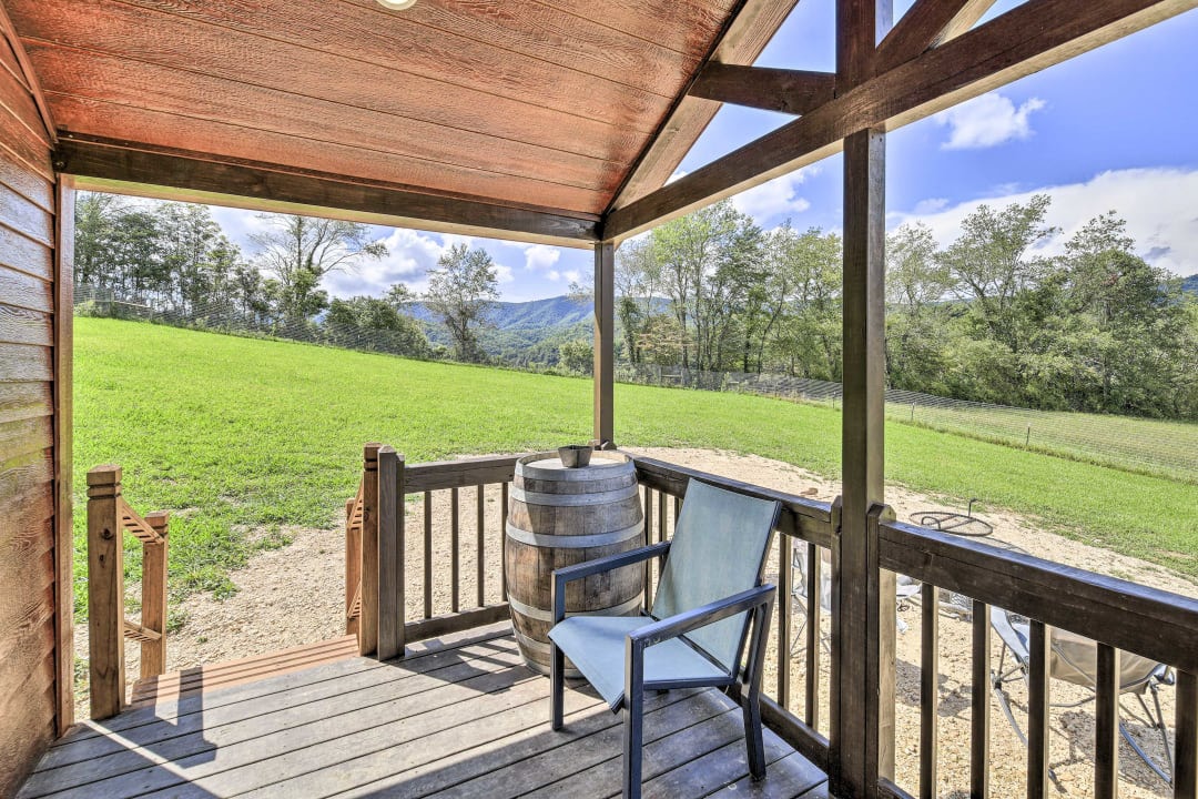 Park Model Homes porch area