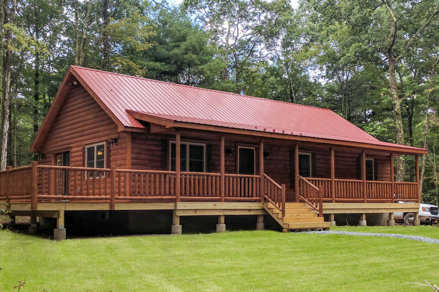 musketeer prefab log cabin 2