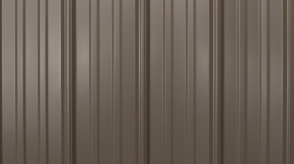 prefab log cabin roofing metal bronze