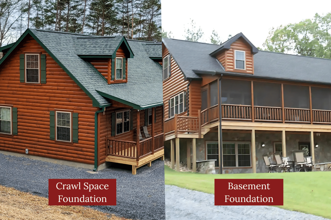 what kind of foundation does amanufactured modular home need crawl space orbasement