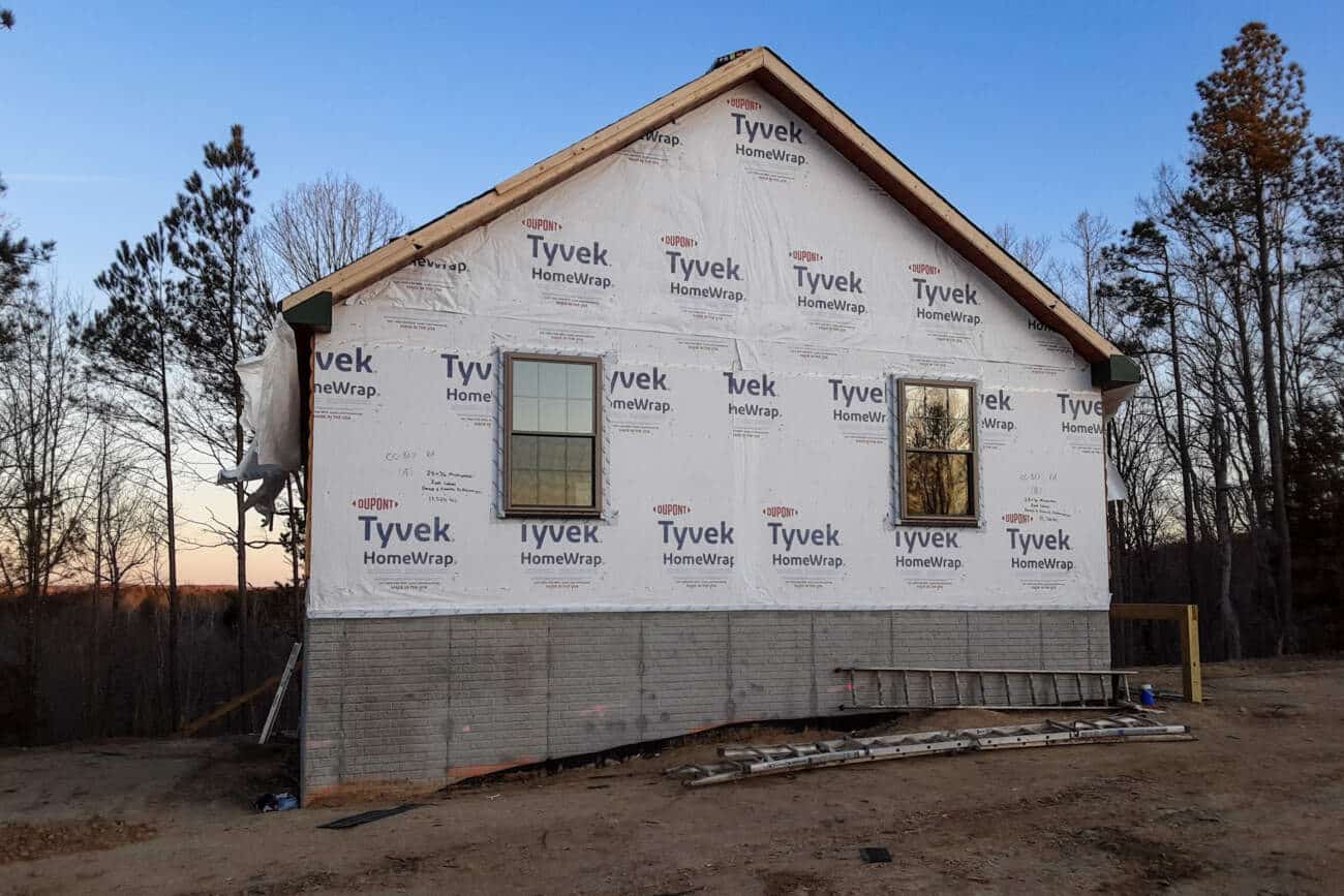 Side of Modular Cabin in Woodford VA
