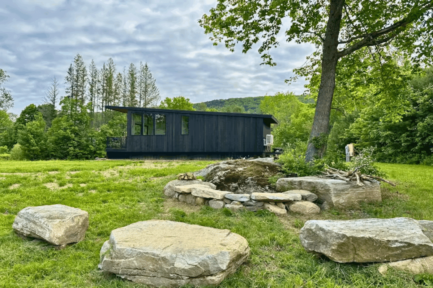 Rockwood park model tiny home in Weston VT (2)