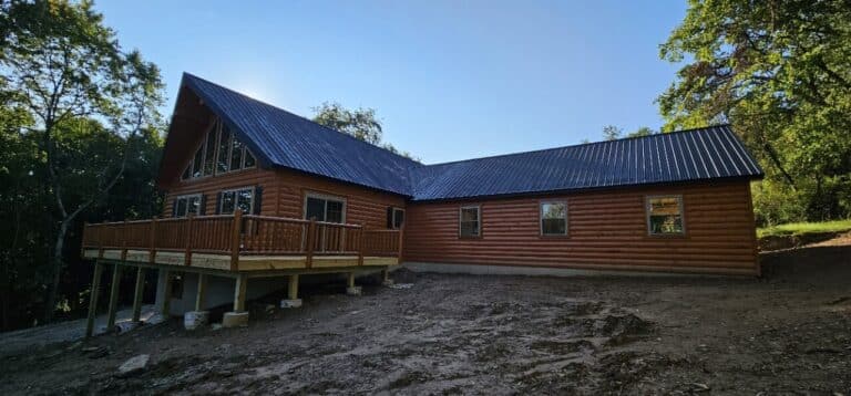 Chalet Log Cabin in Stewartstown PA 2