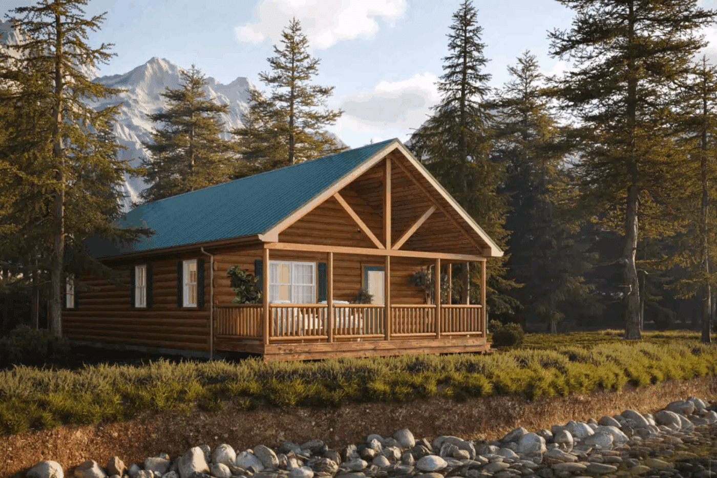 Can log cabins be used as an ADU in Missouri Settler log cabin