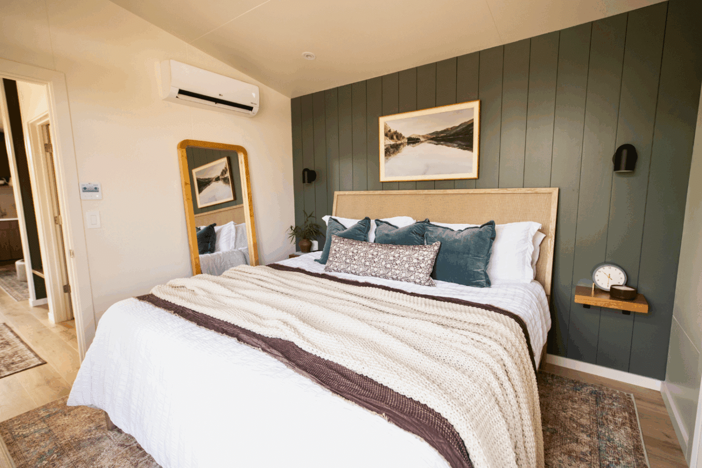 Sonoma park model tiny home at Red Run Resort site 105 built and designed by Psy Homes in Gap Pa