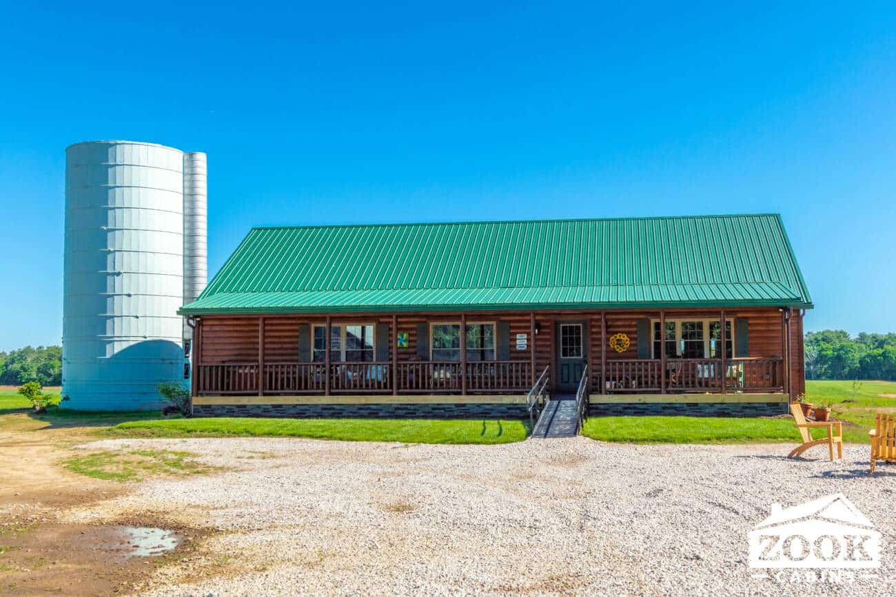 Lovely Prefab Log Home in South Kingston RI