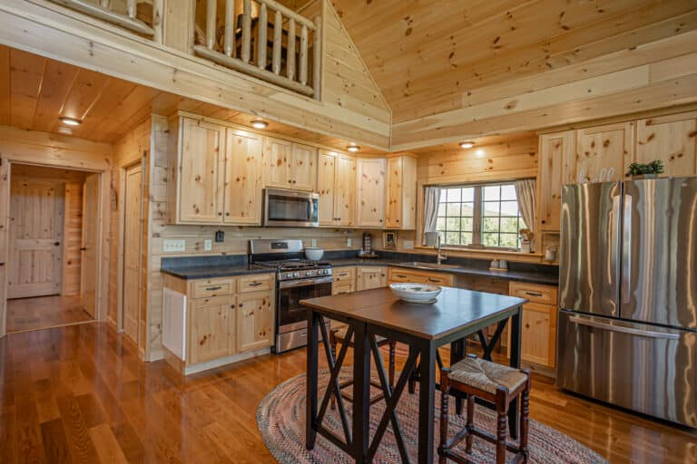 Chalet Log Cabin in Middlebrook VA 9