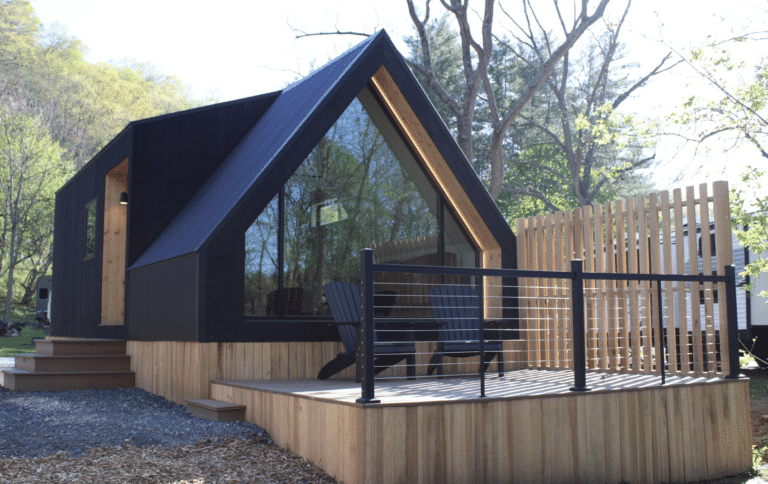 A frame Park Models in Alexandria PA