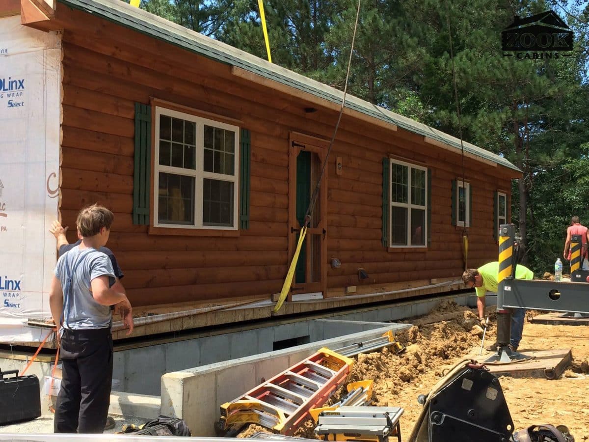 constructing cabin in oldenburg indiana