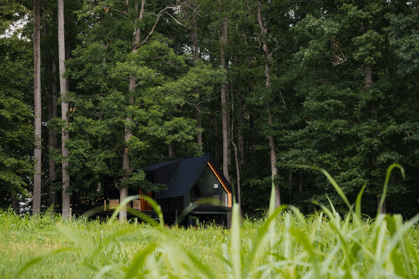 A frame park model tiny home sky in culpeper va