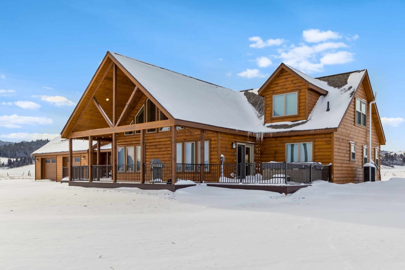 canyon lodge log cabin in Maryland