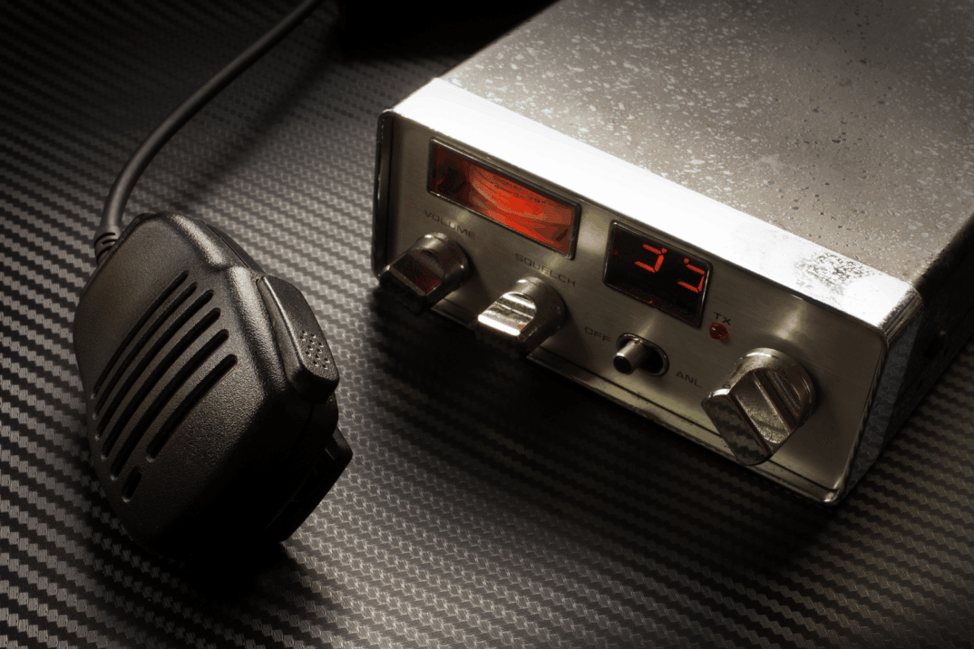 CB radios for emergency communication at your log cabin