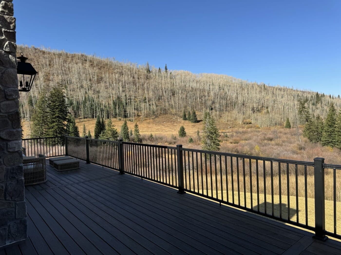 30x52 Timberline in Edwards CO porch