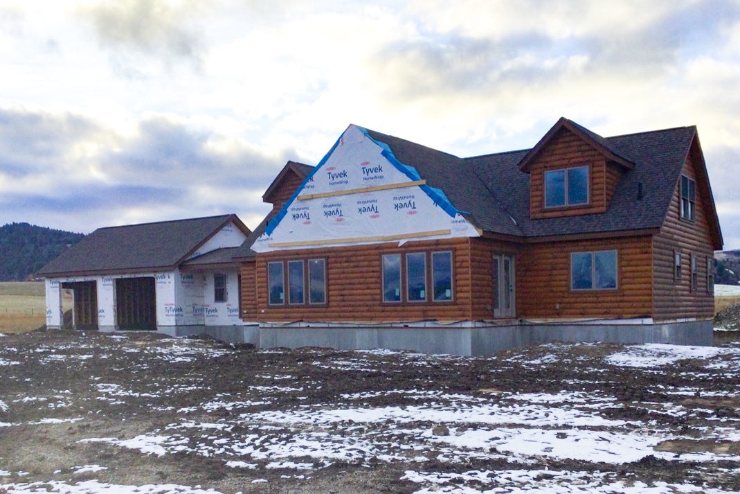 Canyon Lodge prefab cabin in Driggs, ID.