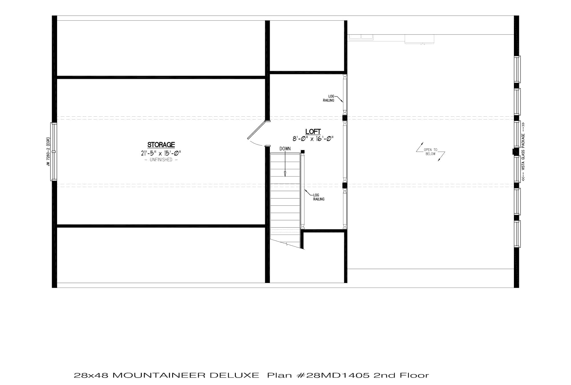 log cabin floor plans
